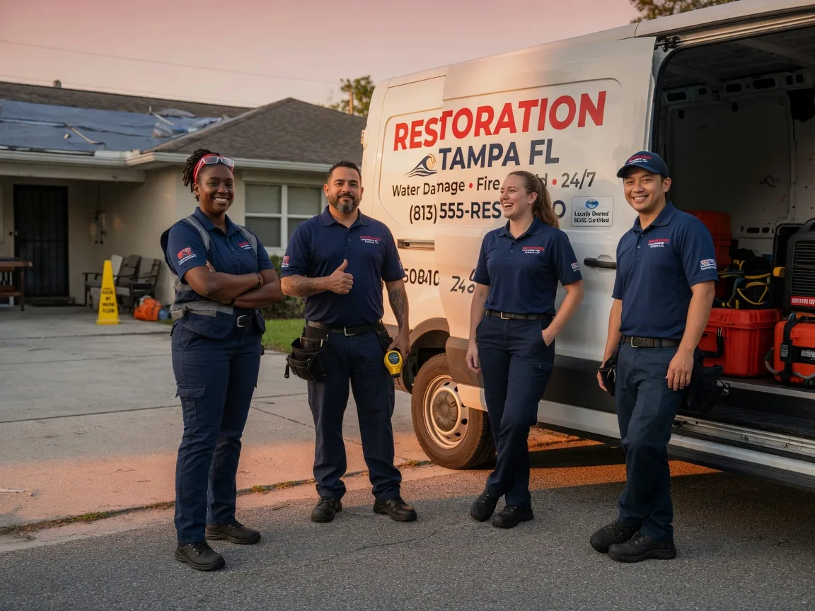 Water Damage Restoration company in Forney, TX